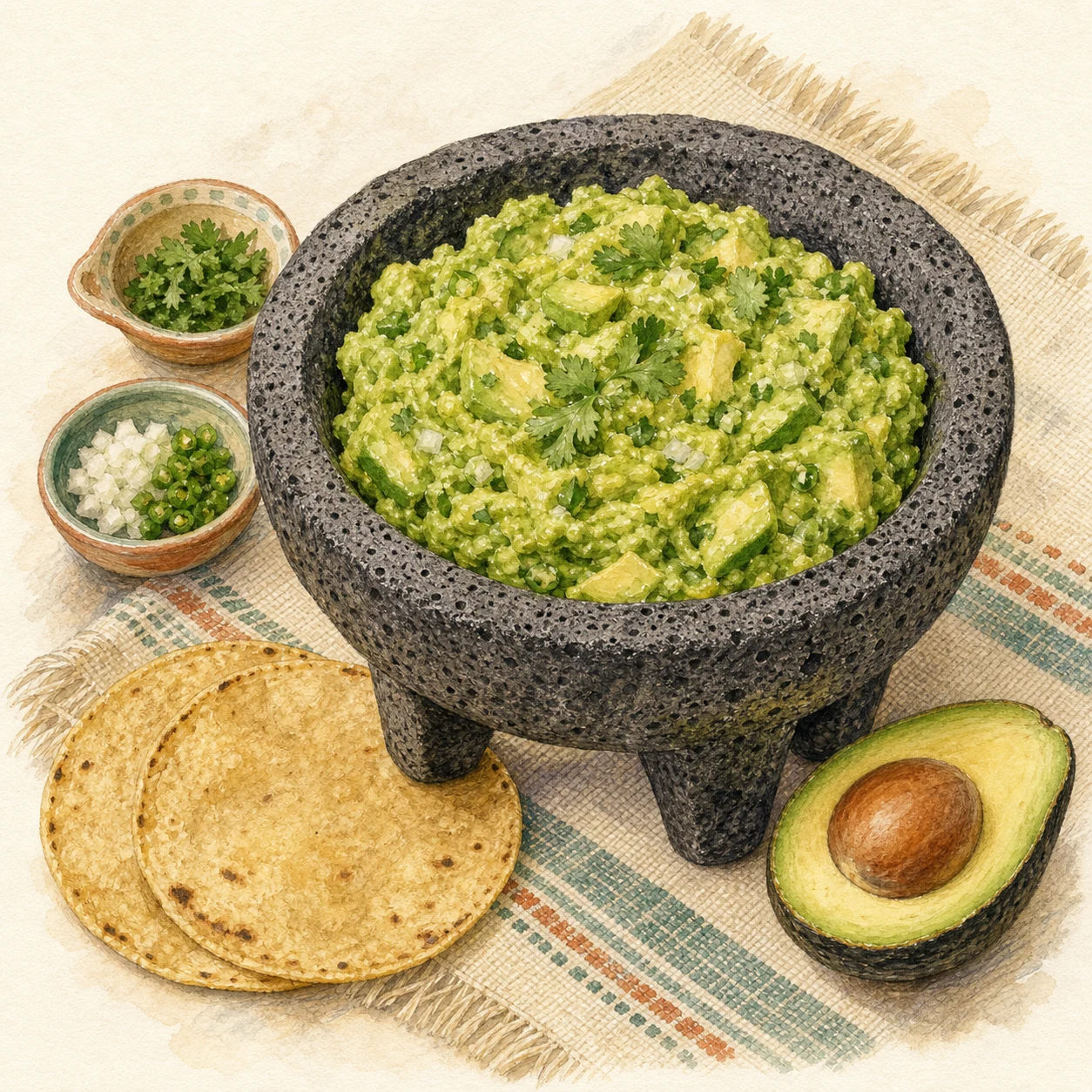 Guacamole de Molcajete