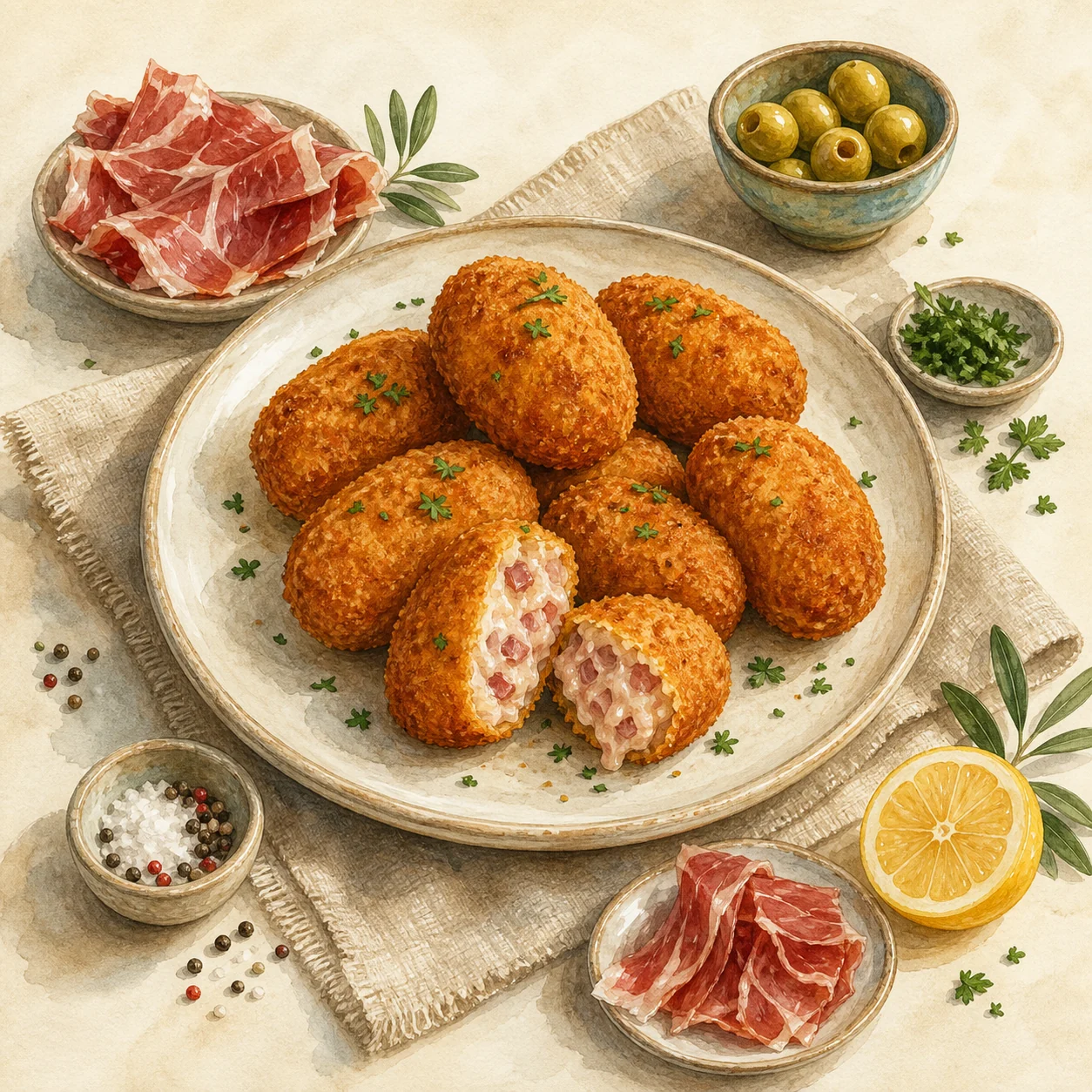 Ham Croquetas