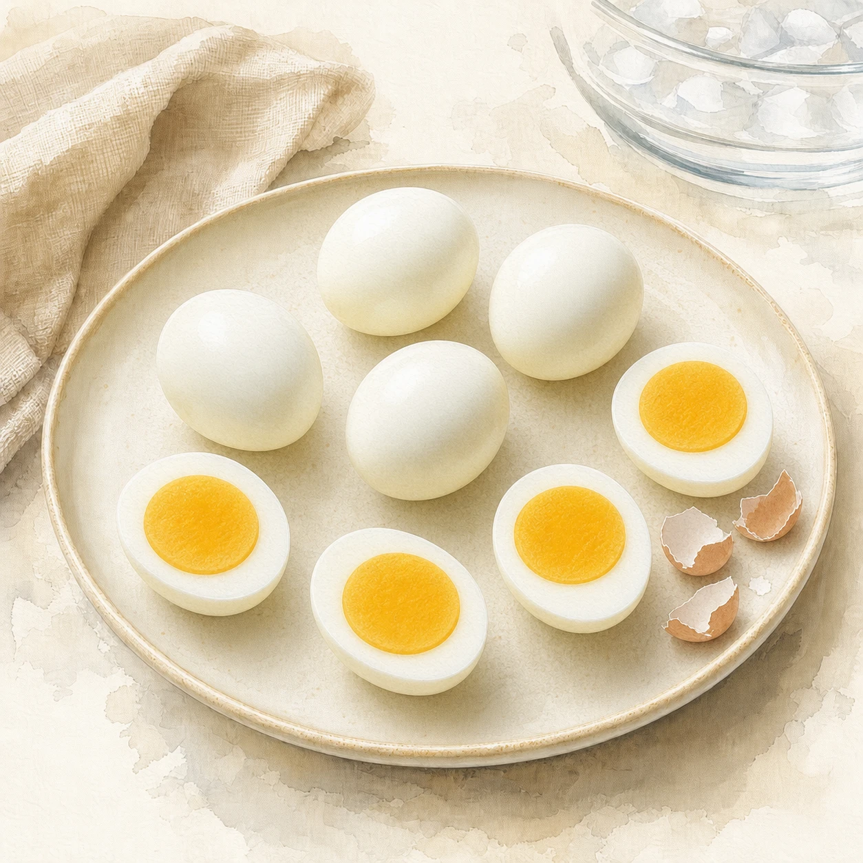 Hard-Boiled Eggs