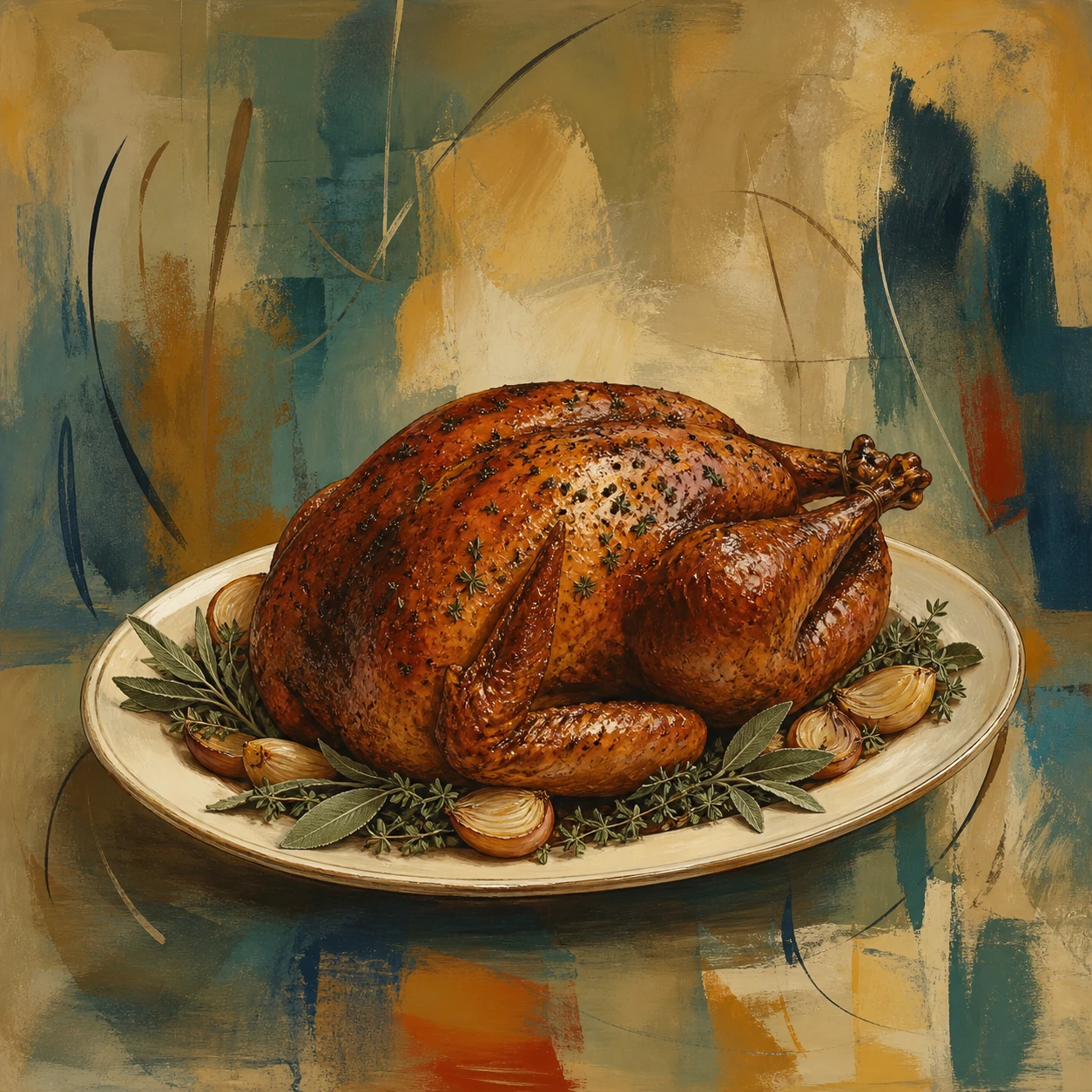 Herb-Butter Roast Turkey