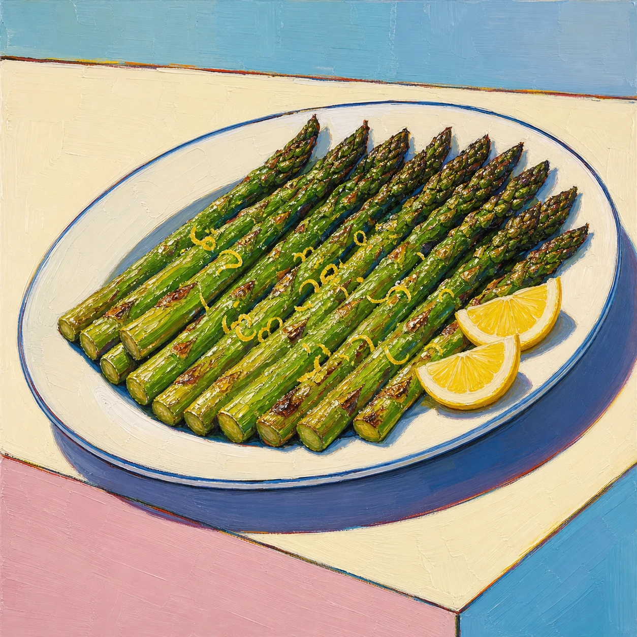 High-Heat Roasted Asparagus with Lemon