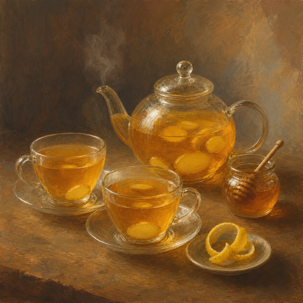 Honey-Ginger Tea