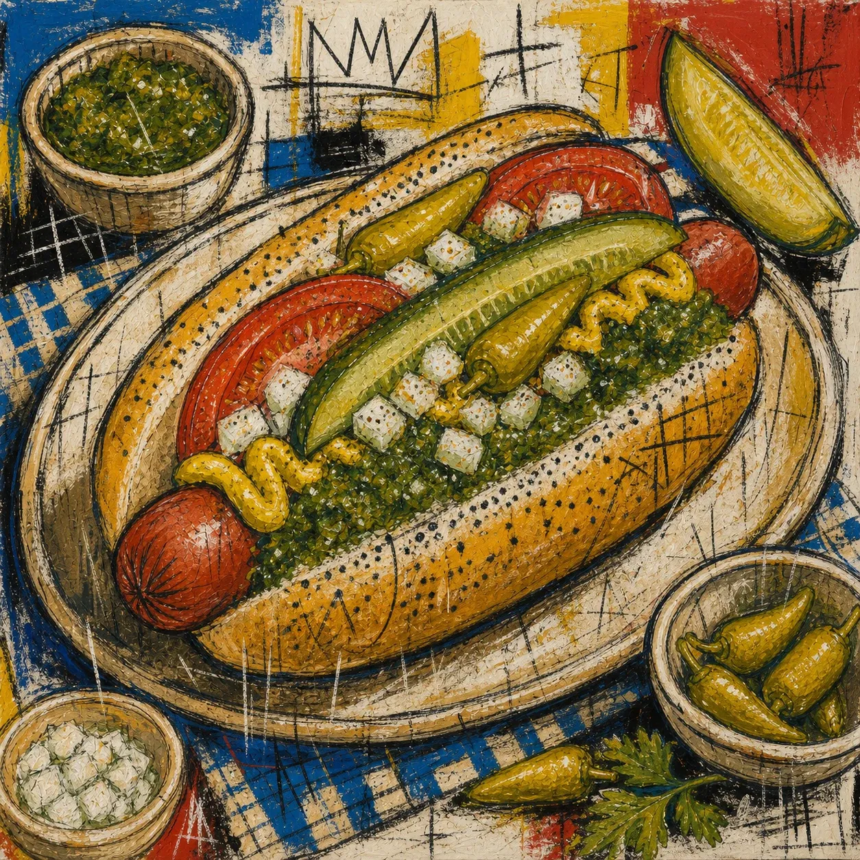 Chicago-Style Hot Dog