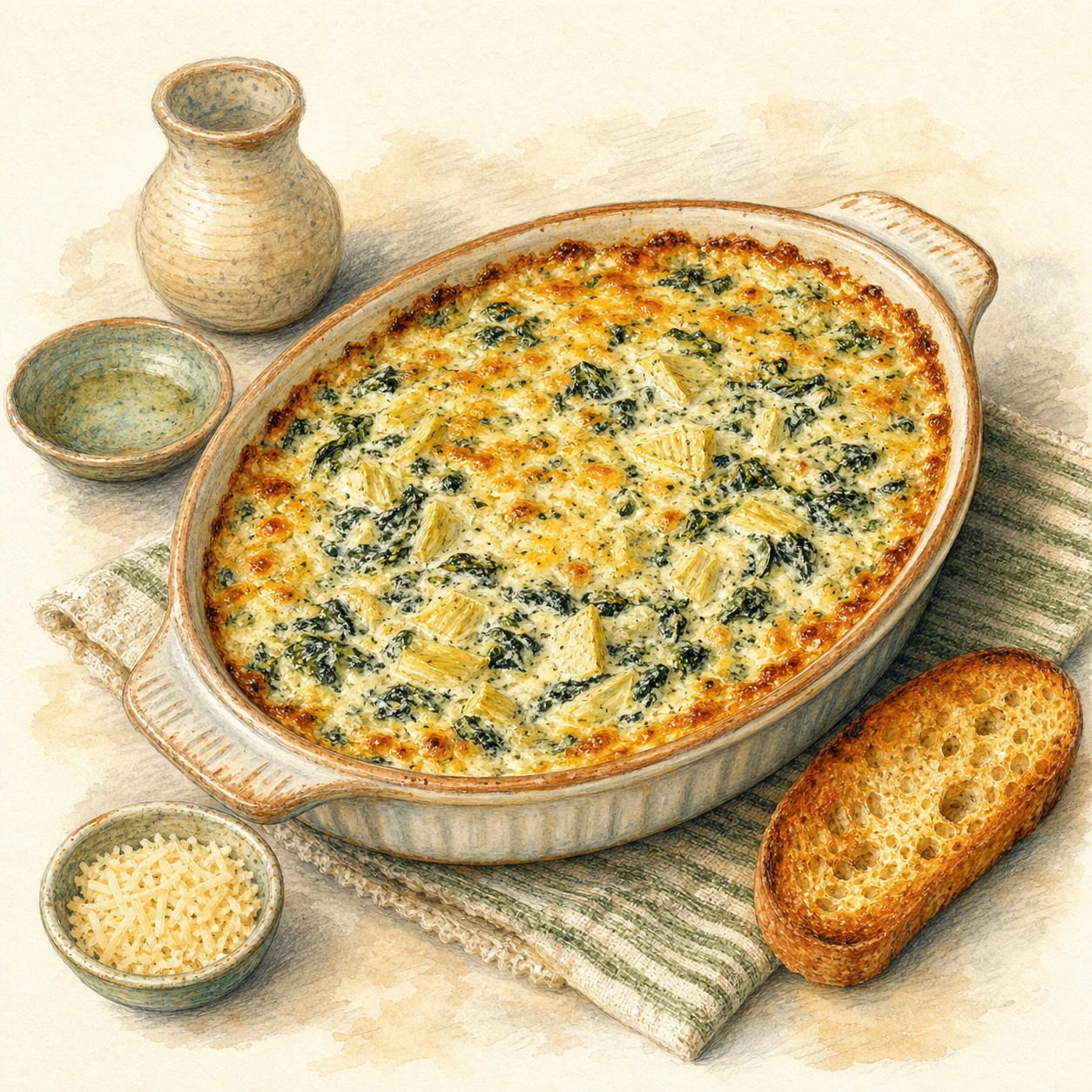 Hot Spinach-Artichoke Dip