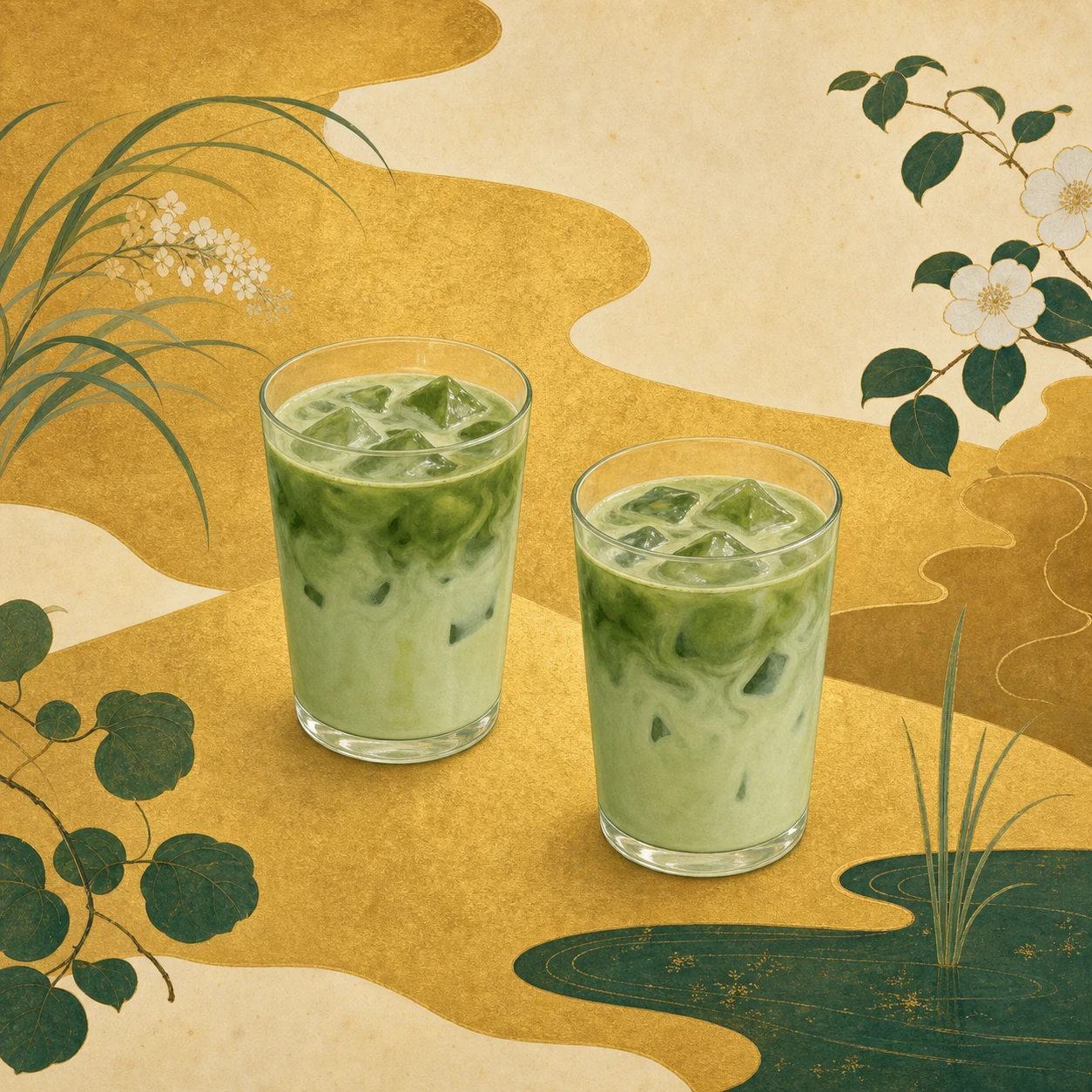 Iced Matcha Latte