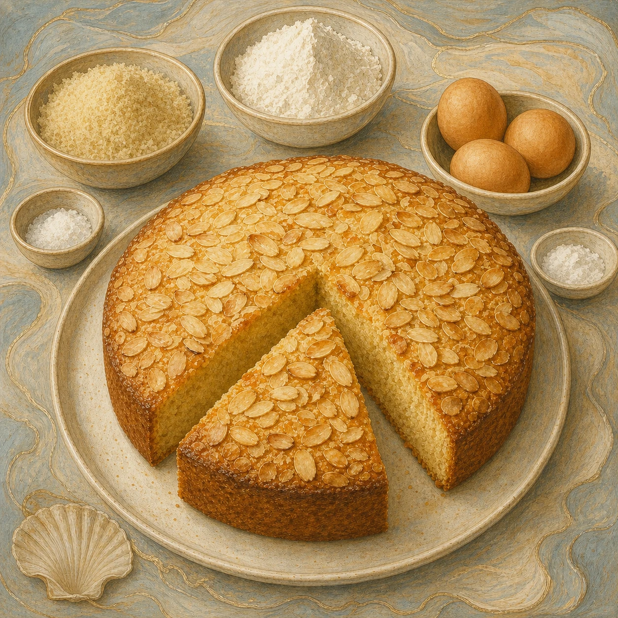 Italian Almond Cake