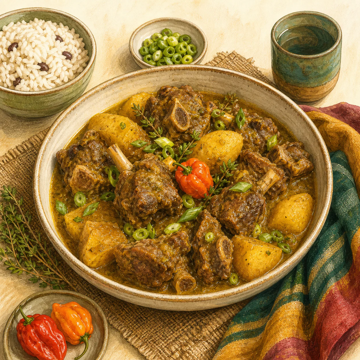 Jamaican Curry Goat