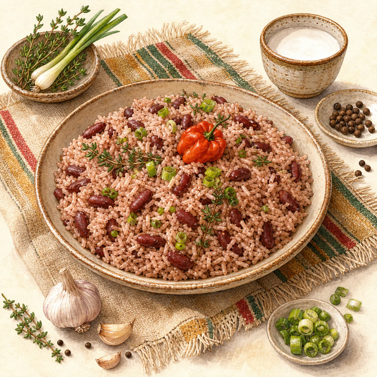 Jamaican Rice and Peas
