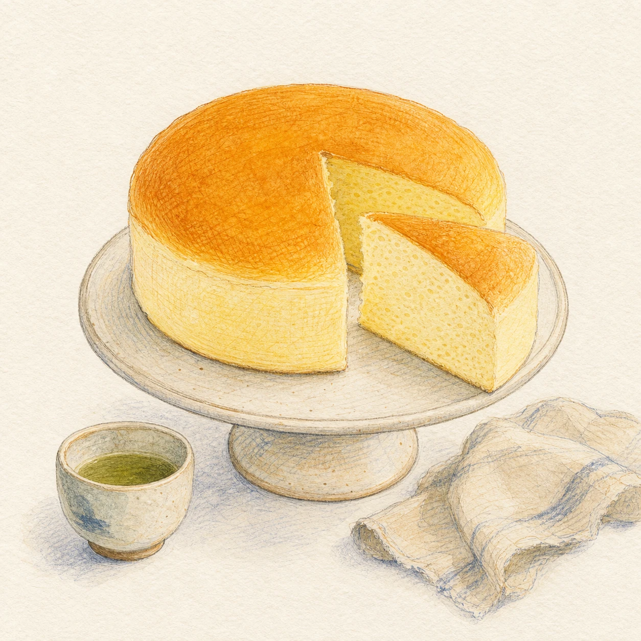 Japanese Cotton Cheesecake