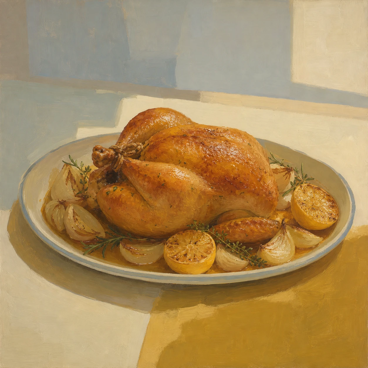 Juicy Herb-Roasted Chicken