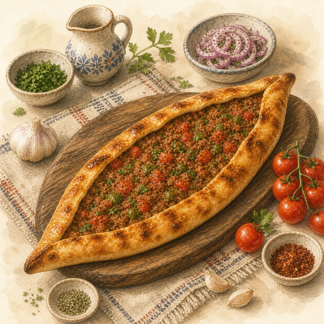 Kiymali Pide