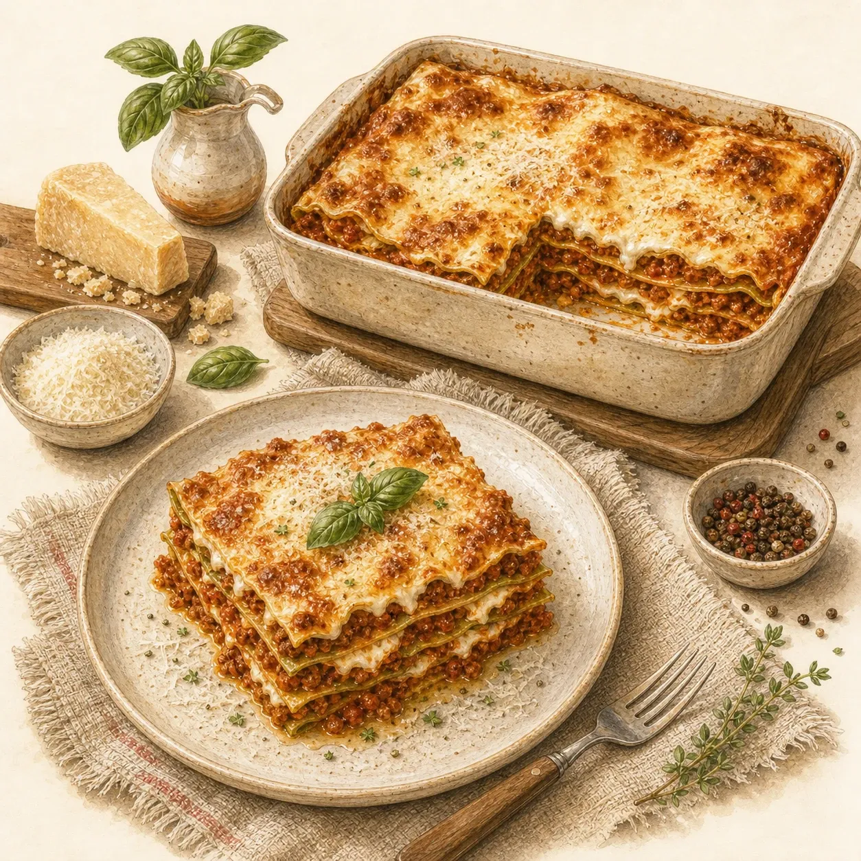 Lasagna alla Bolognese