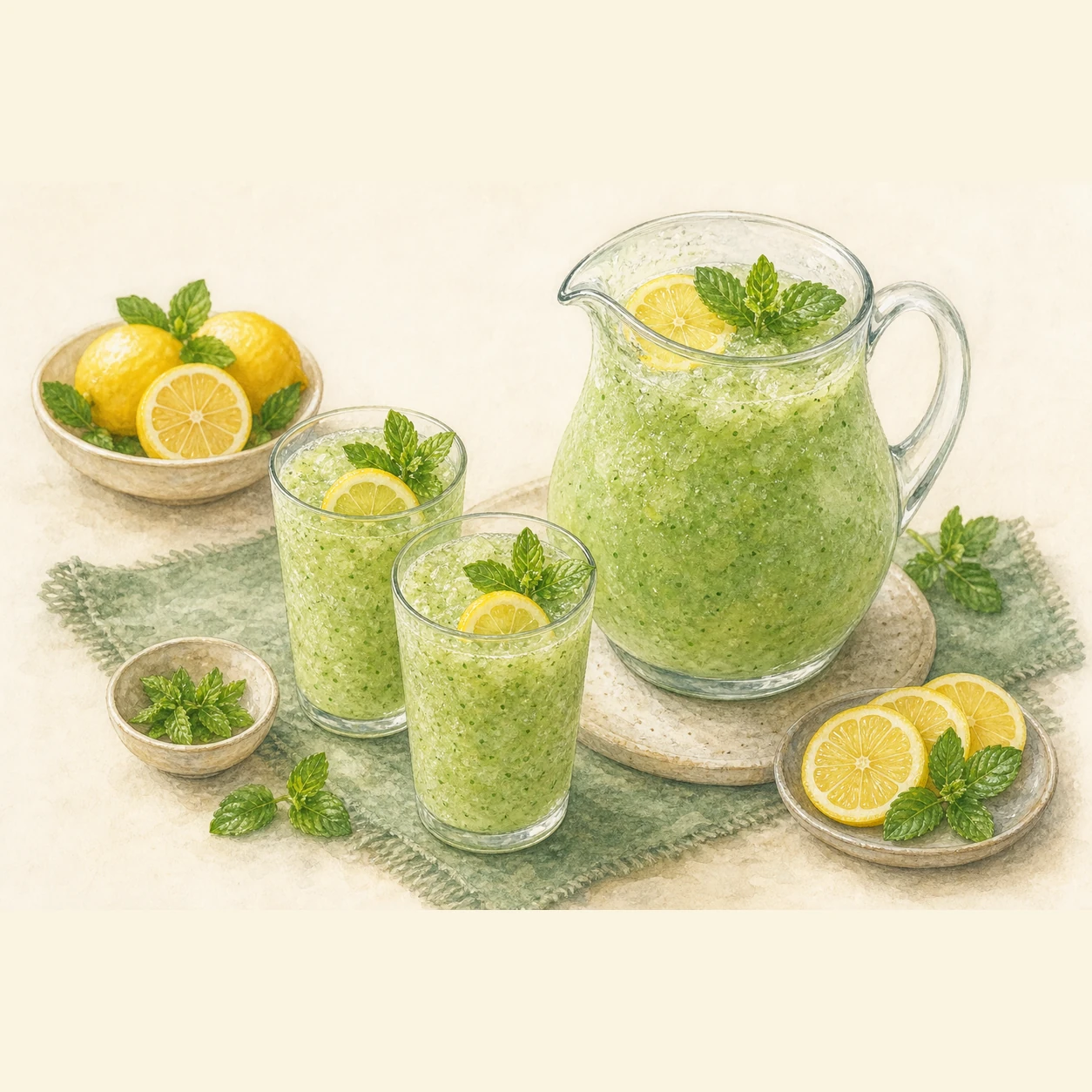 Limonana Mint Lemonade