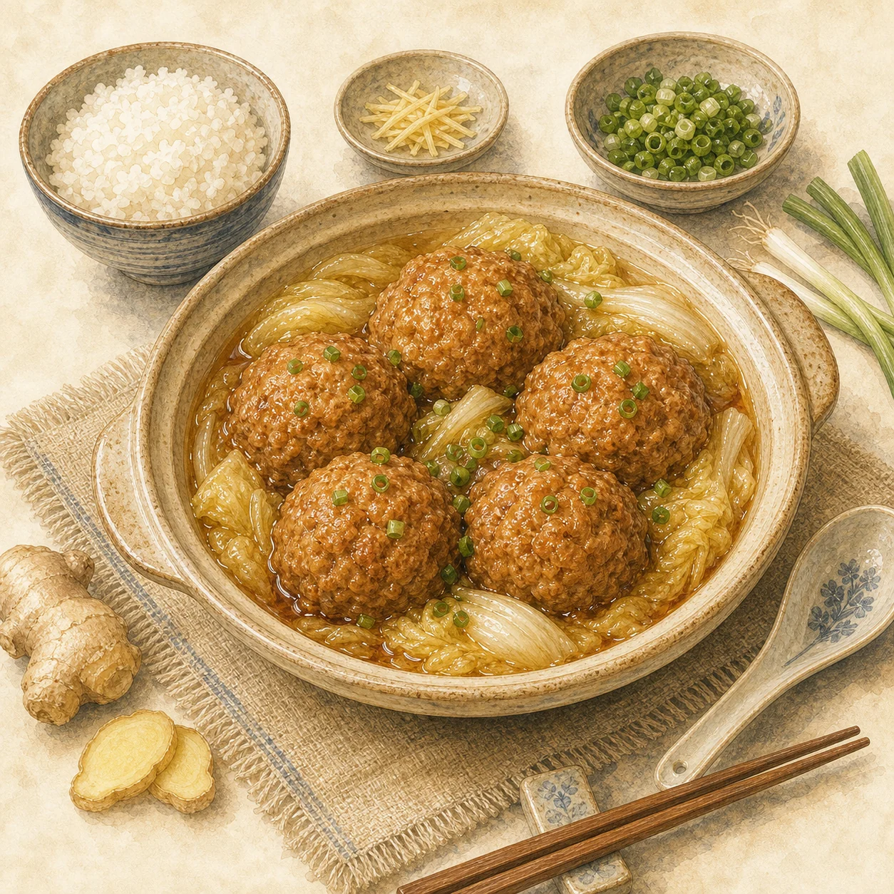 Lion's Head Meatballs