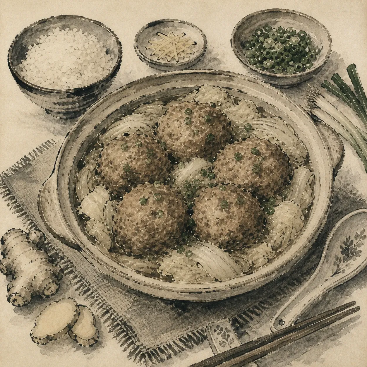 Lion's Head Meatballs