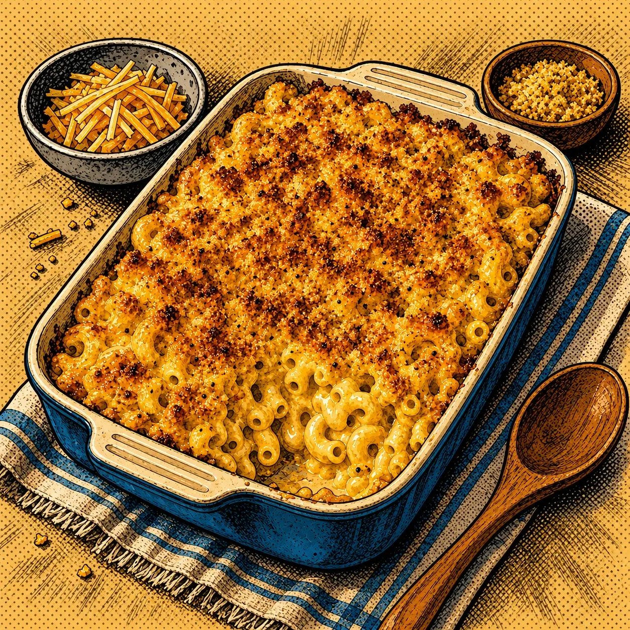 Creamy Baked Macaroni and Cheese