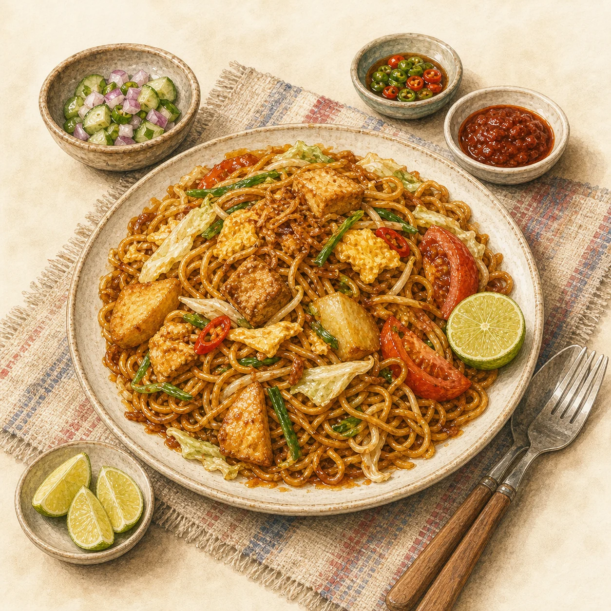 Mamak-Style Mee Goreng