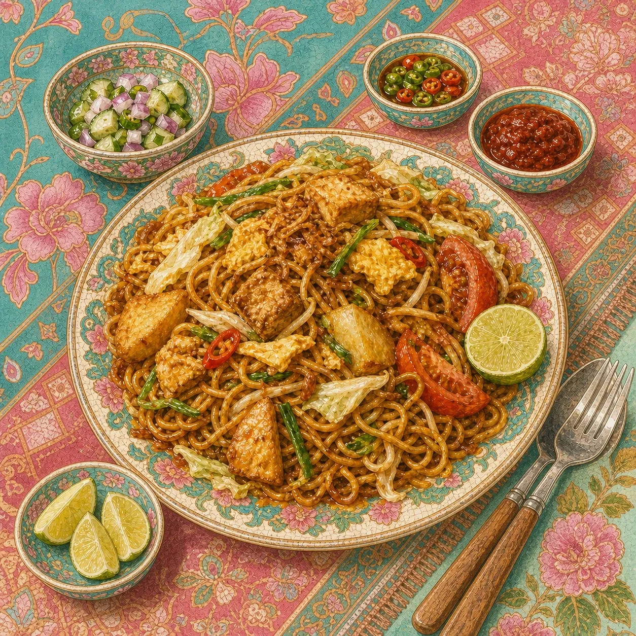 Mamak-Style Mee Goreng