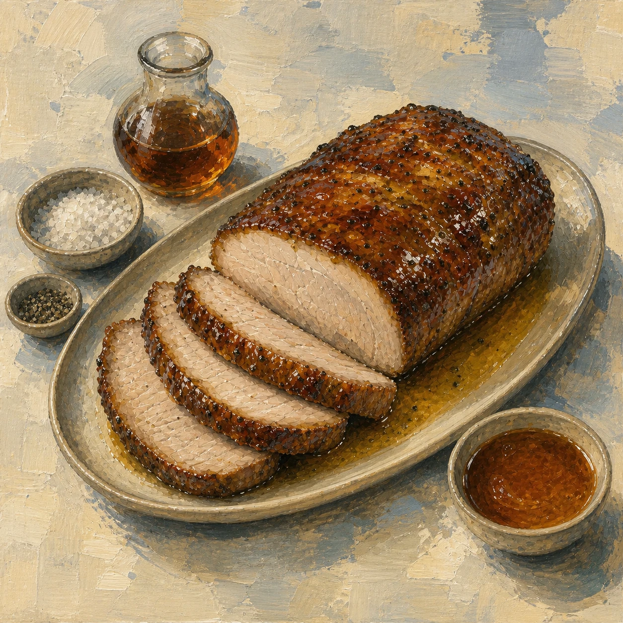 Maple-Glazed Pork Roast