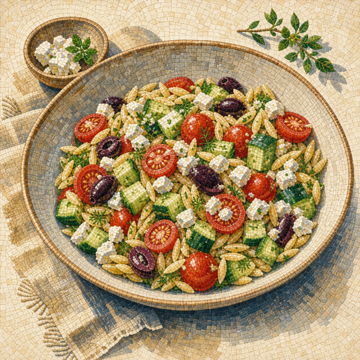 Mediterranean Orzo Salad