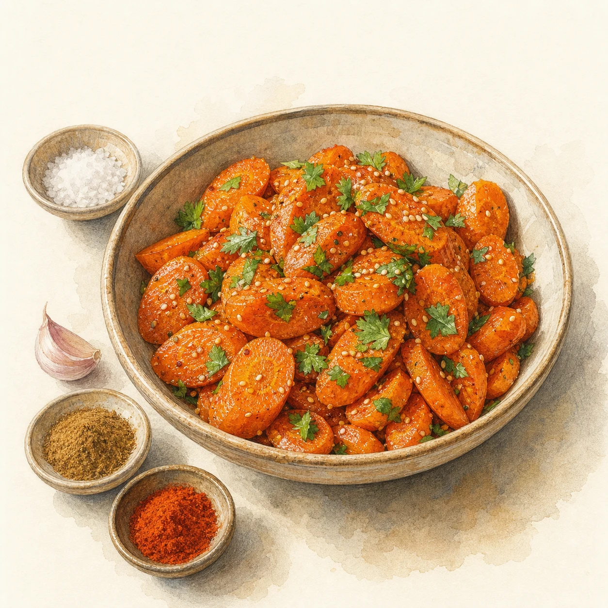 Moroccan Carrot Salad