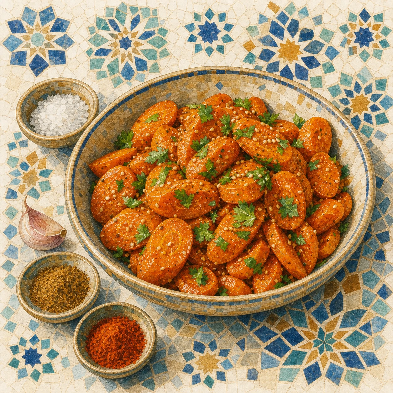 Moroccan Carrot Salad