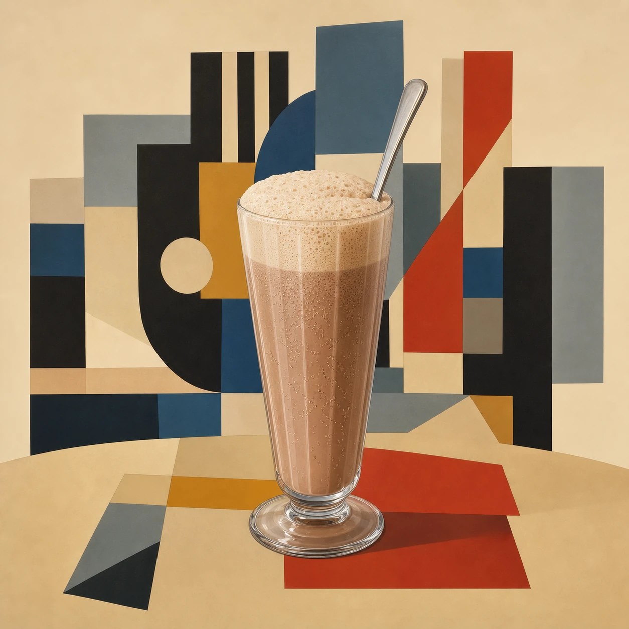 New York Egg Cream with House Cocoa Syrup
