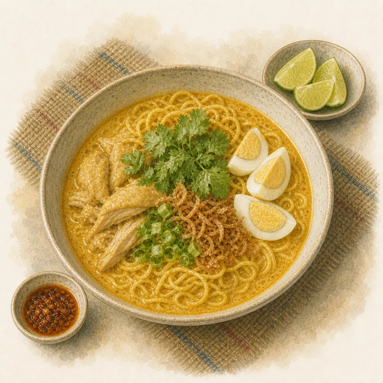 Ohn No Khao Swe