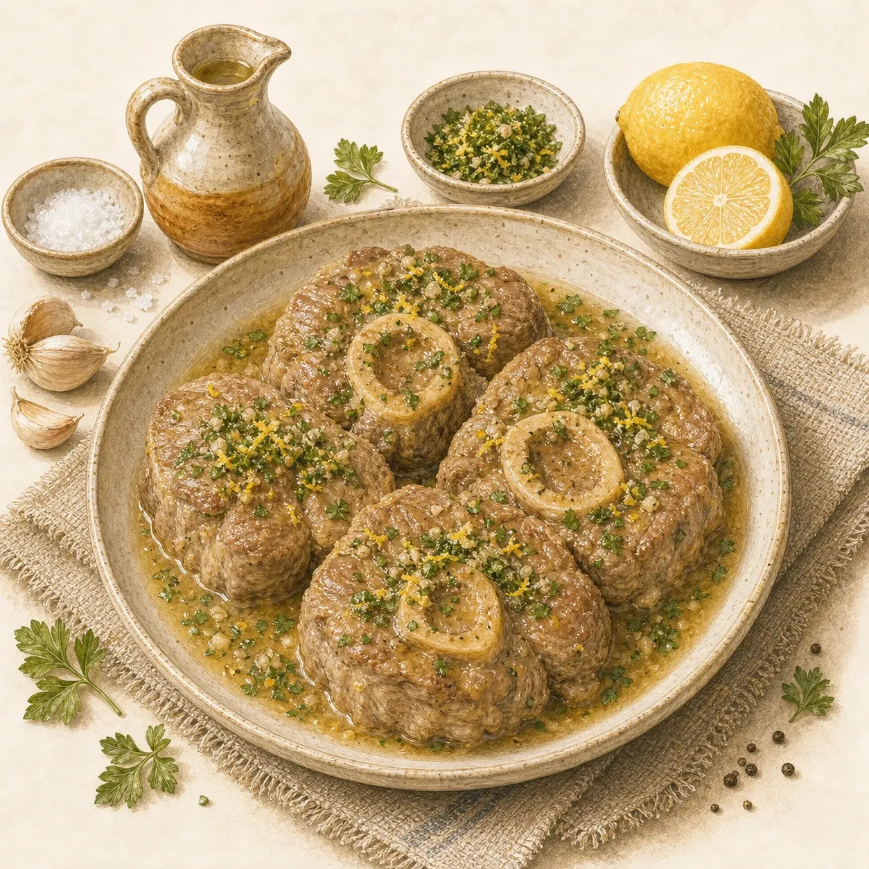 Ossobuco in Bianco