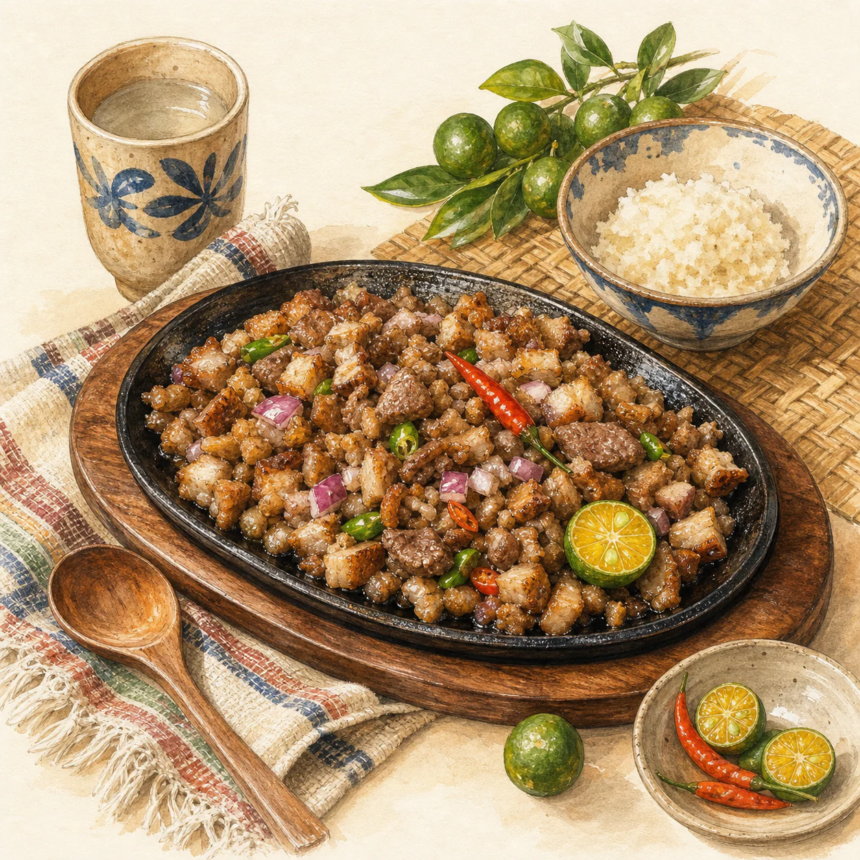 Pampanga-Style Pork Sisig