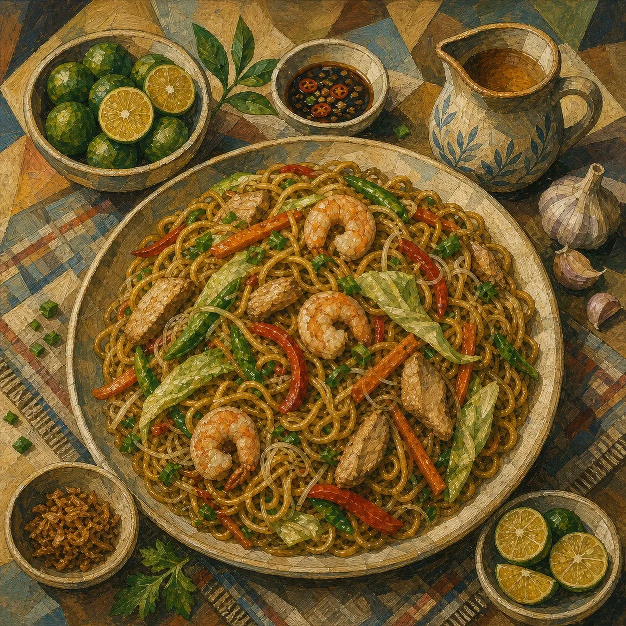 Pancit Canton-Bihon
