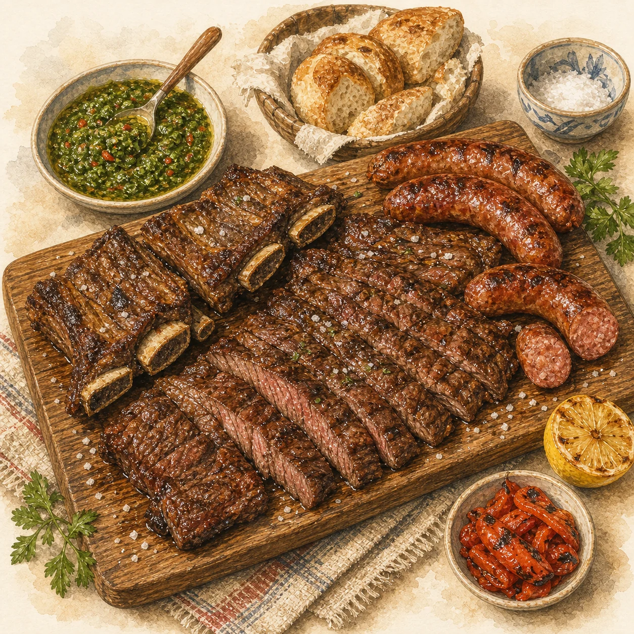 Parrilla-Style Asado