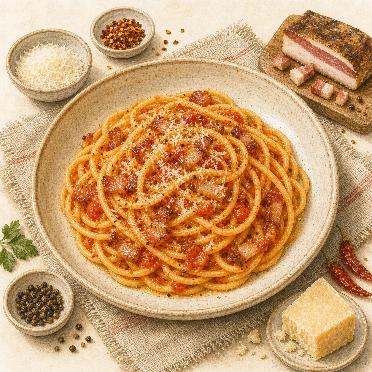 Pasta all'Amatriciana