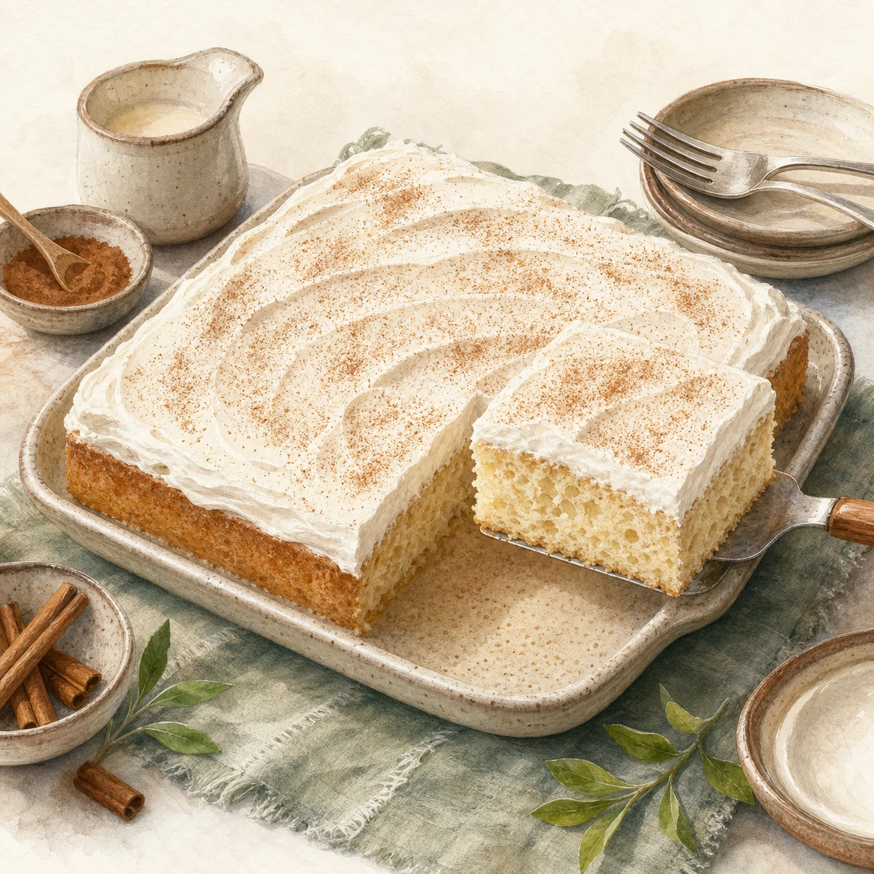 Pastel de Tres Leches