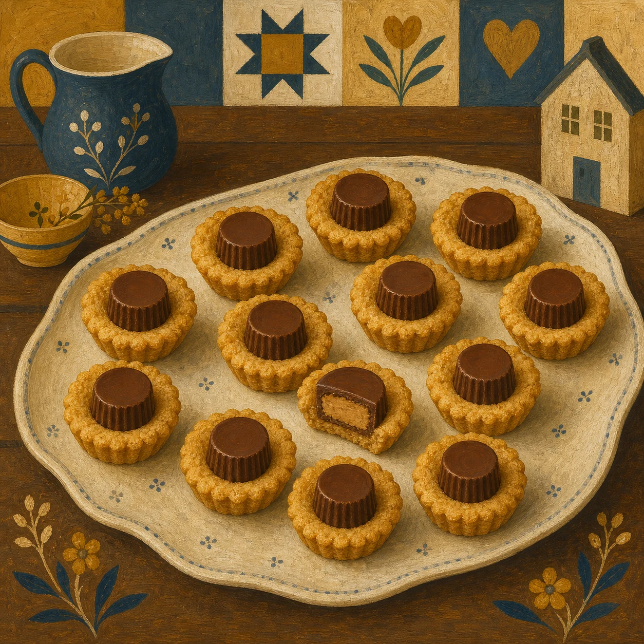Peanut Butter Cup Cookie Bites