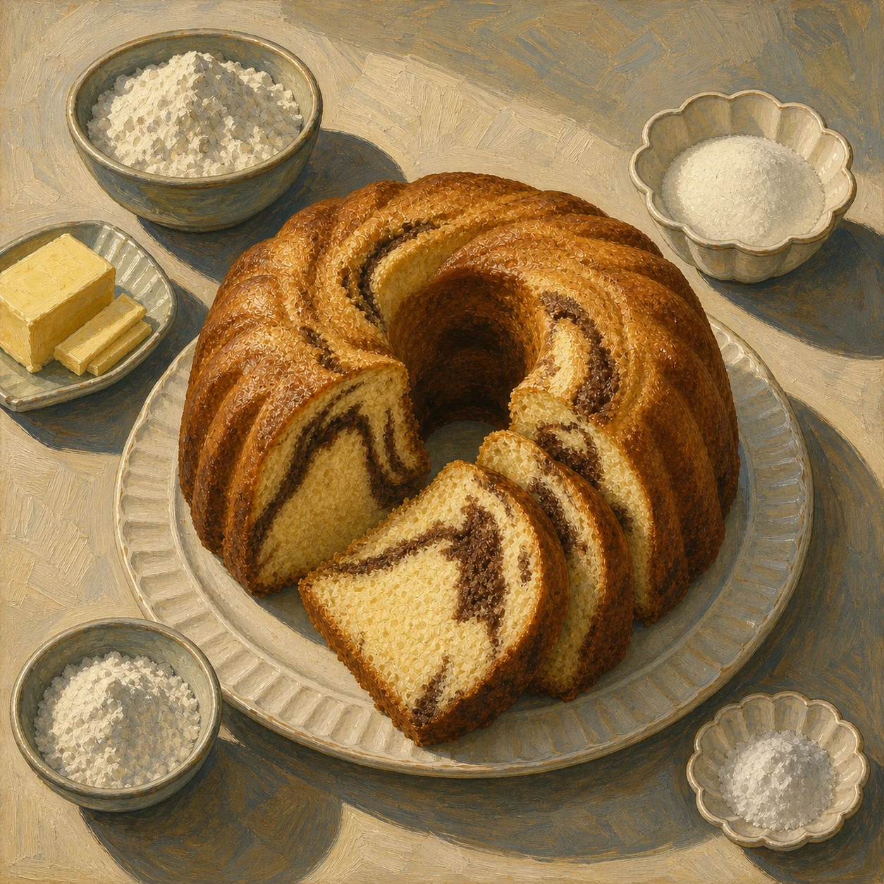 Philly Fluff Cake