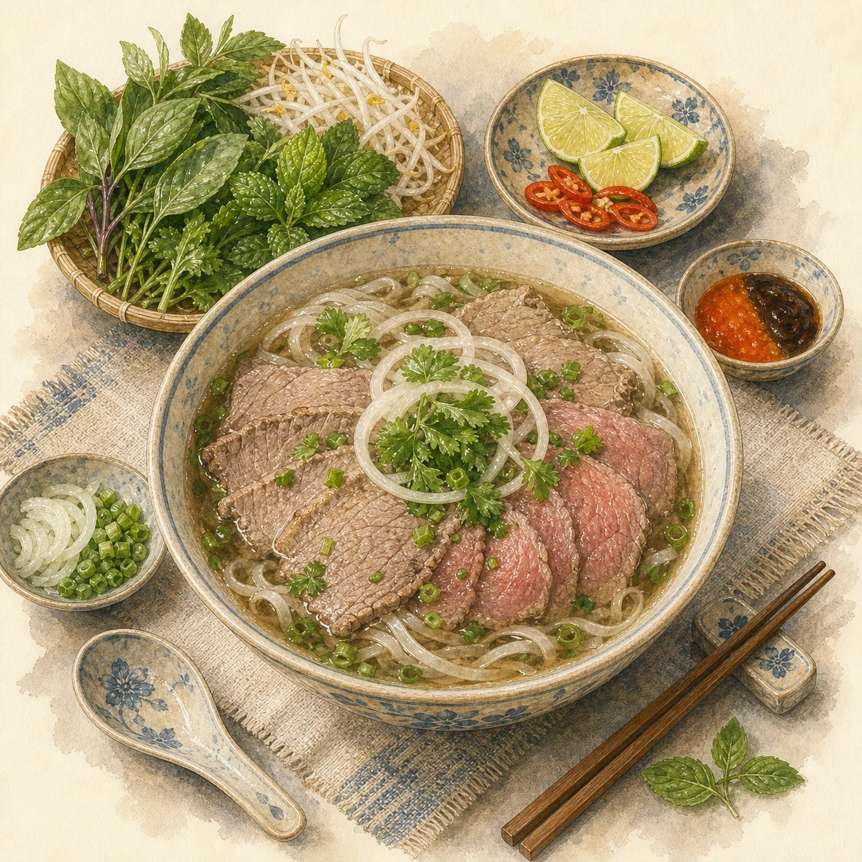 Pho Beef Noodle Soup