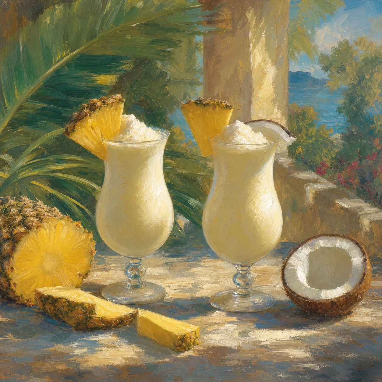 Piña Colada Mocktail