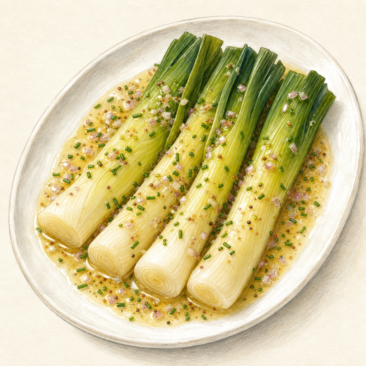 Poireaux Vinaigrette