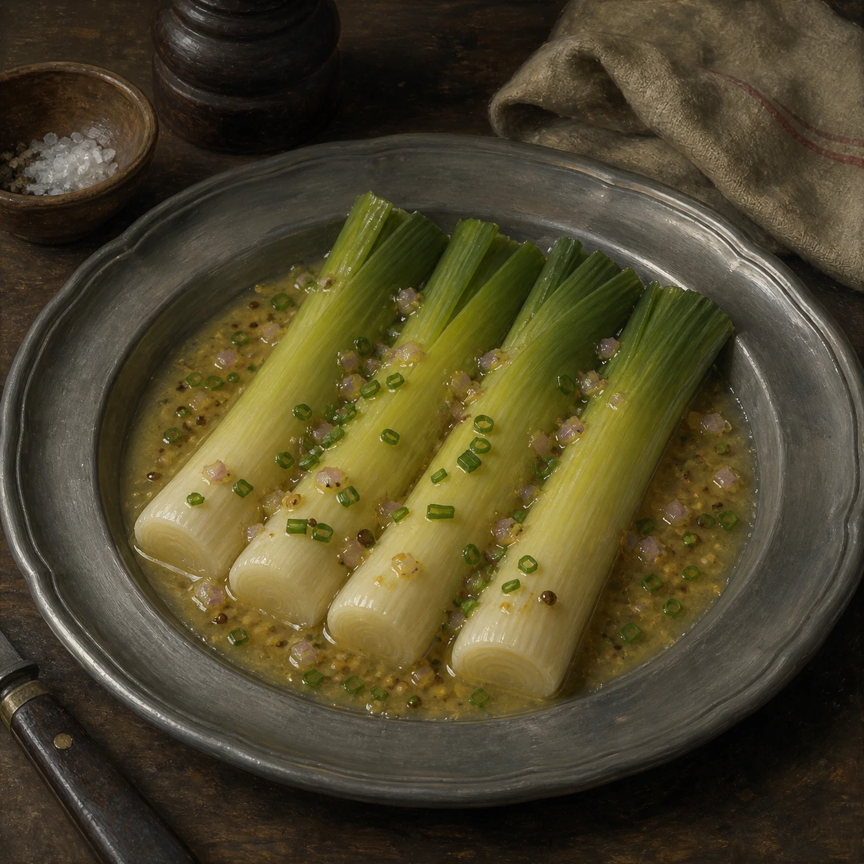 Poireaux Vinaigrette