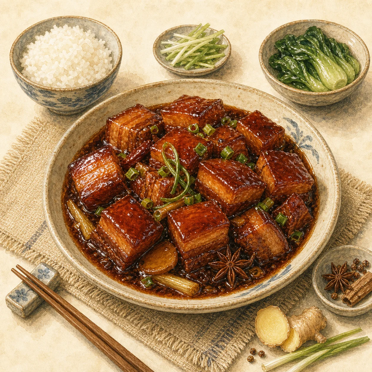 Red-Braised Pork Belly