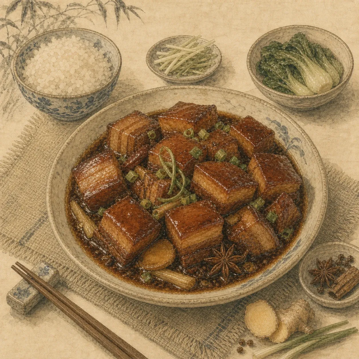 Red-Braised Pork Belly