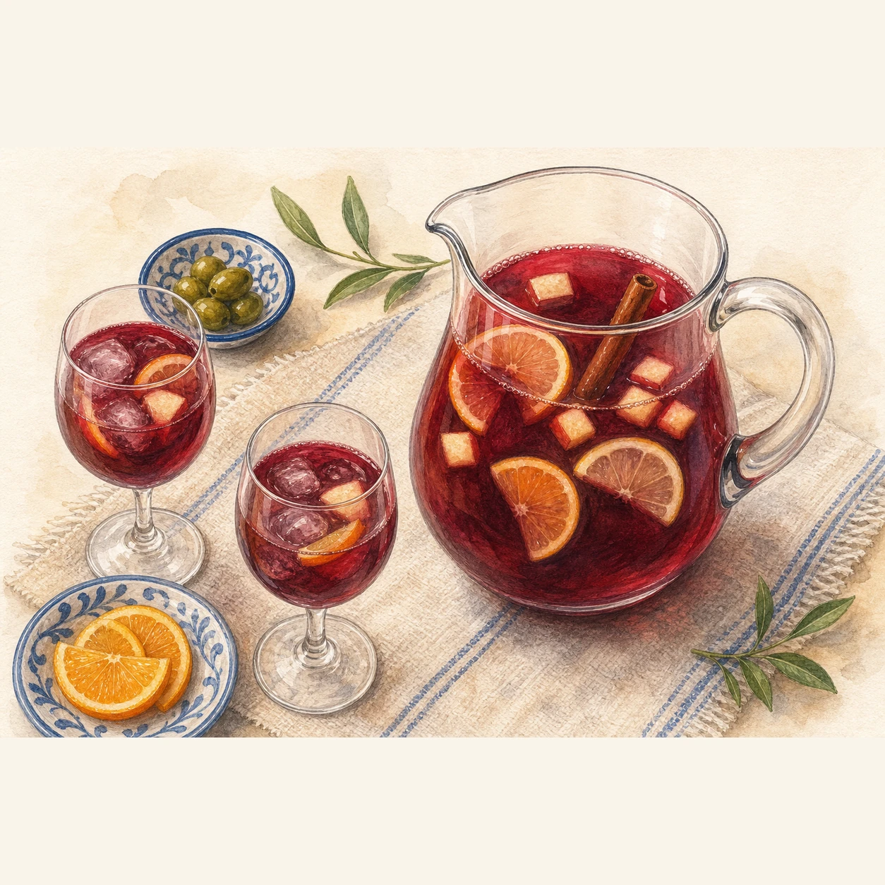 Brandy-Fortified Spanish Zurra-Style Sangría