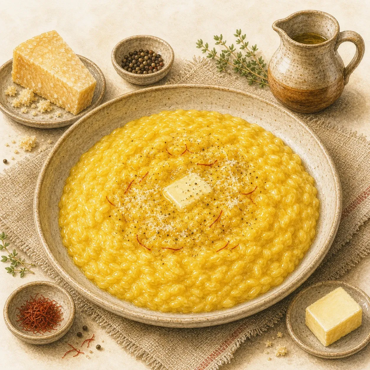 Risotto alla Milanese