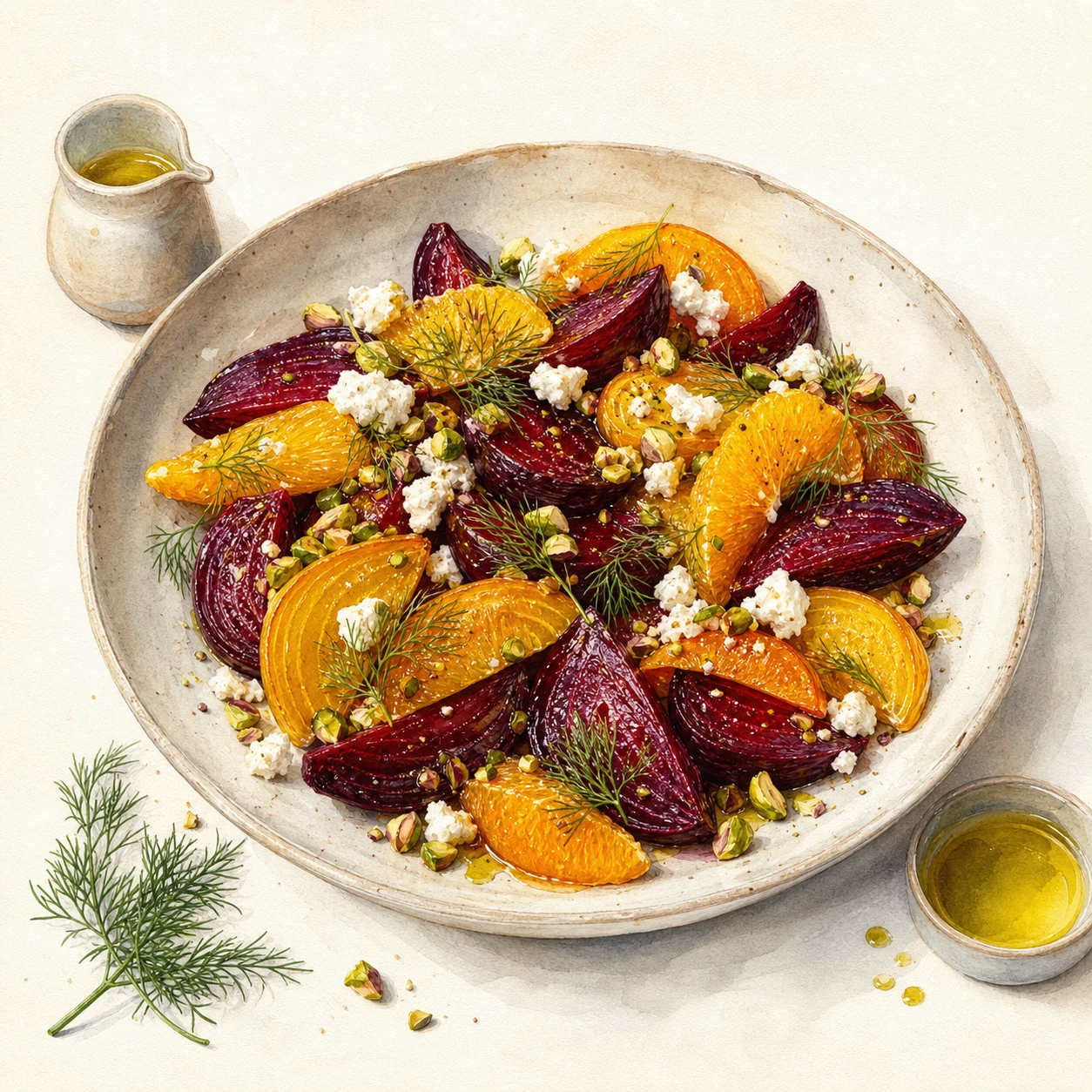Roasted Beet & Orange Salad
