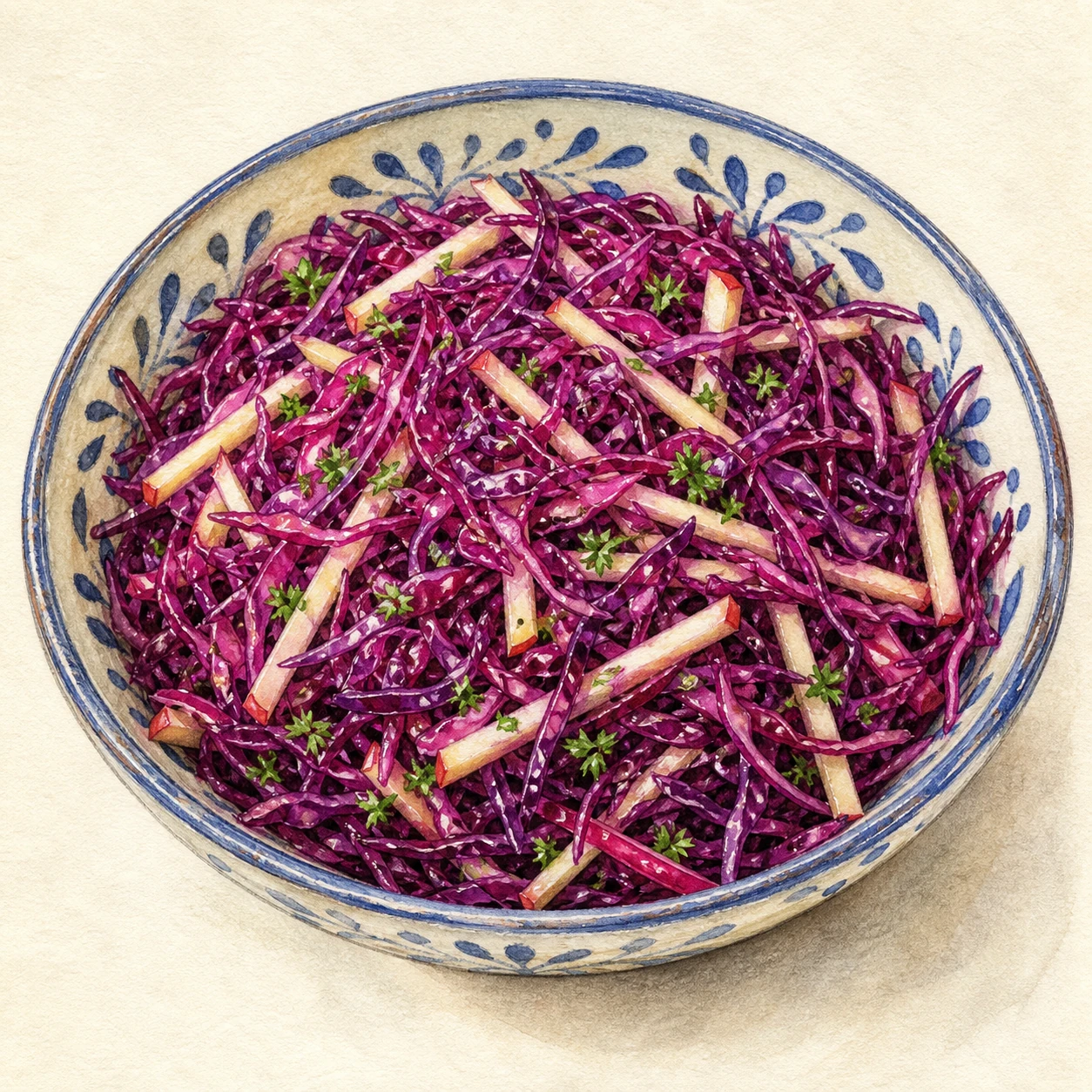 Rotkohlsalat