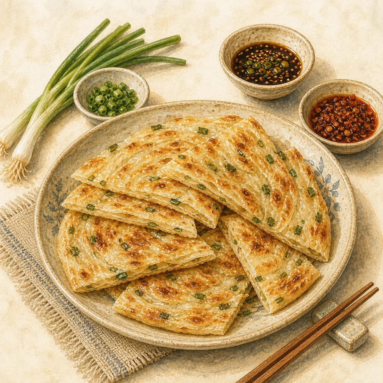 Scallion Pancakes