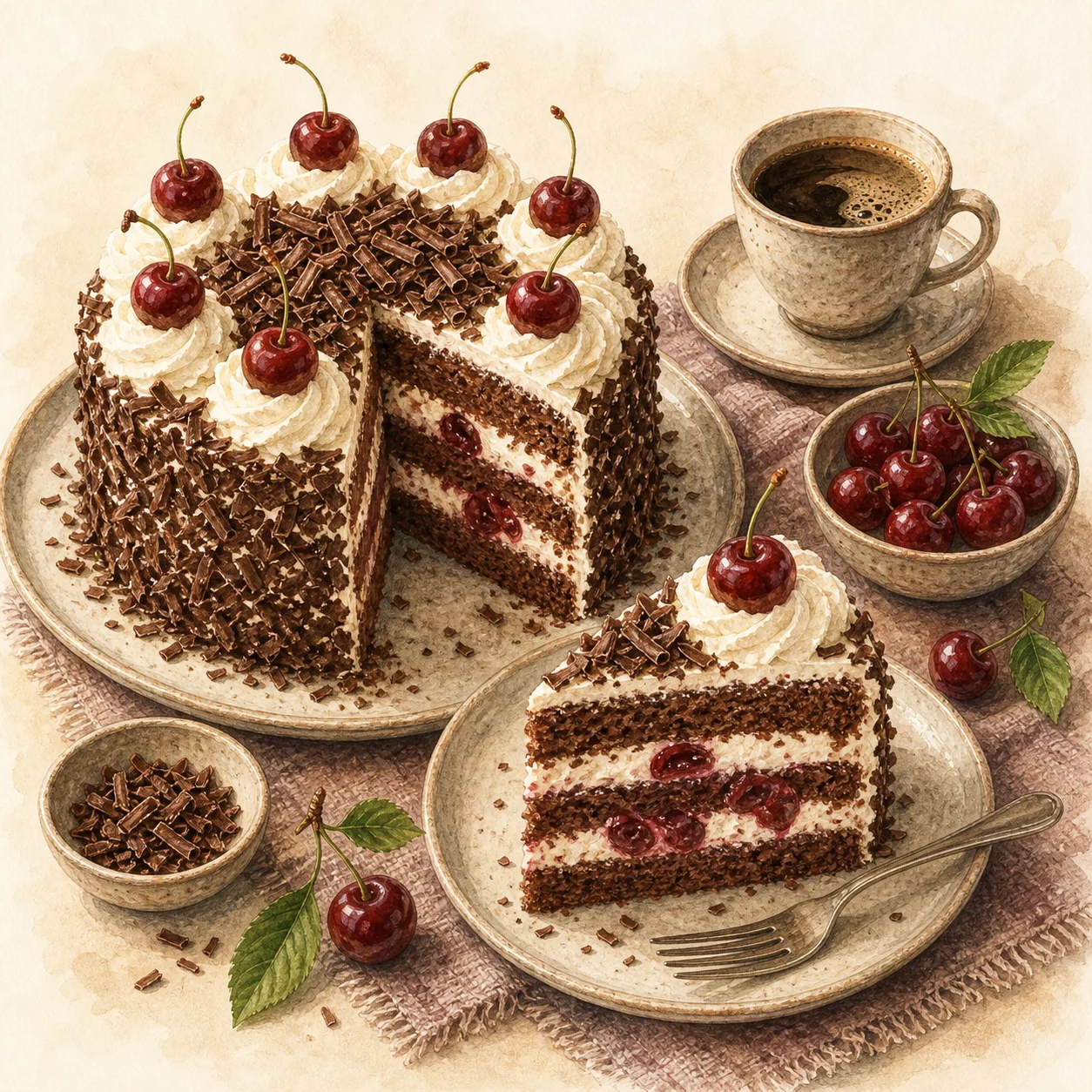 Schwarzwaelder Kirschtorte