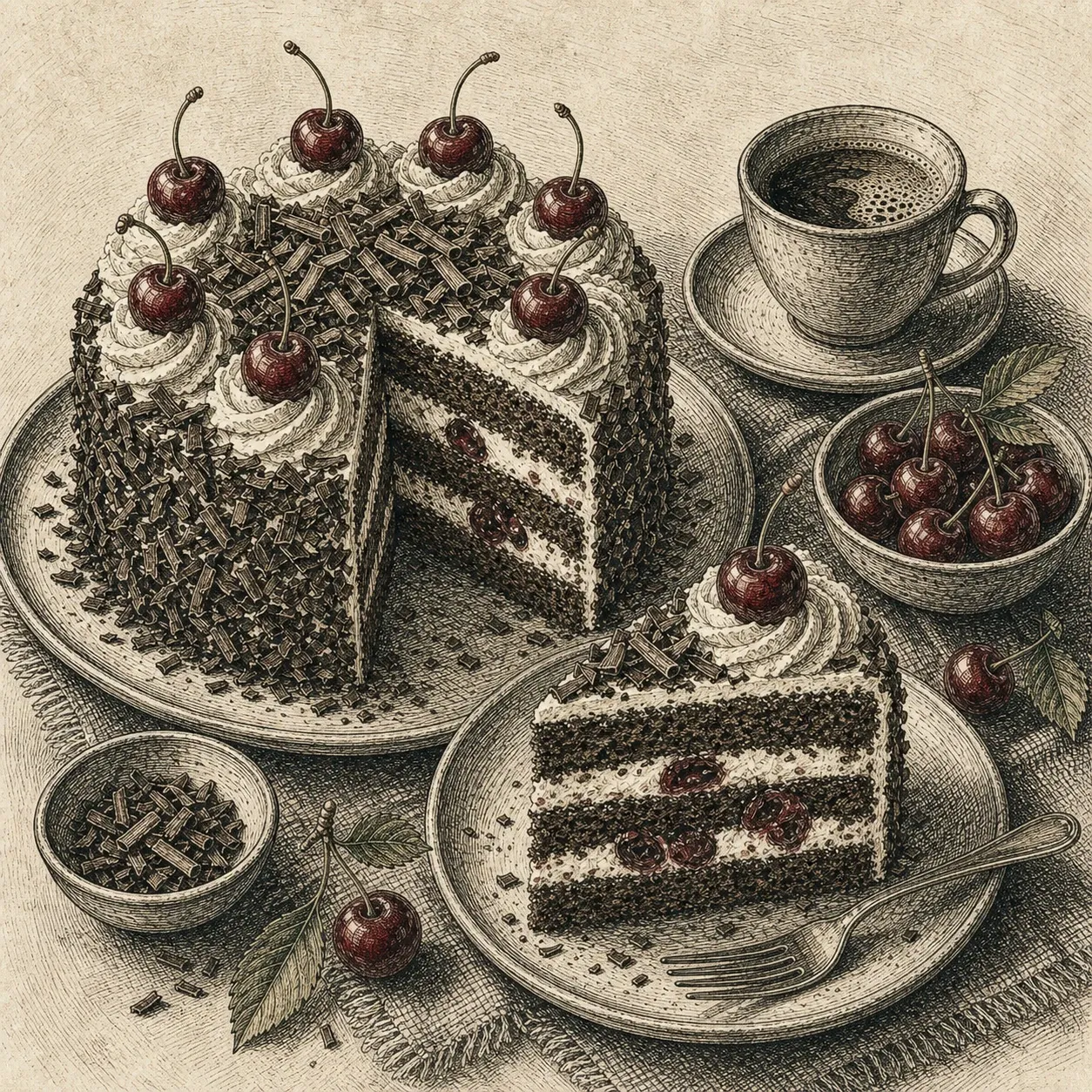 Schwarzwaelder Kirschtorte