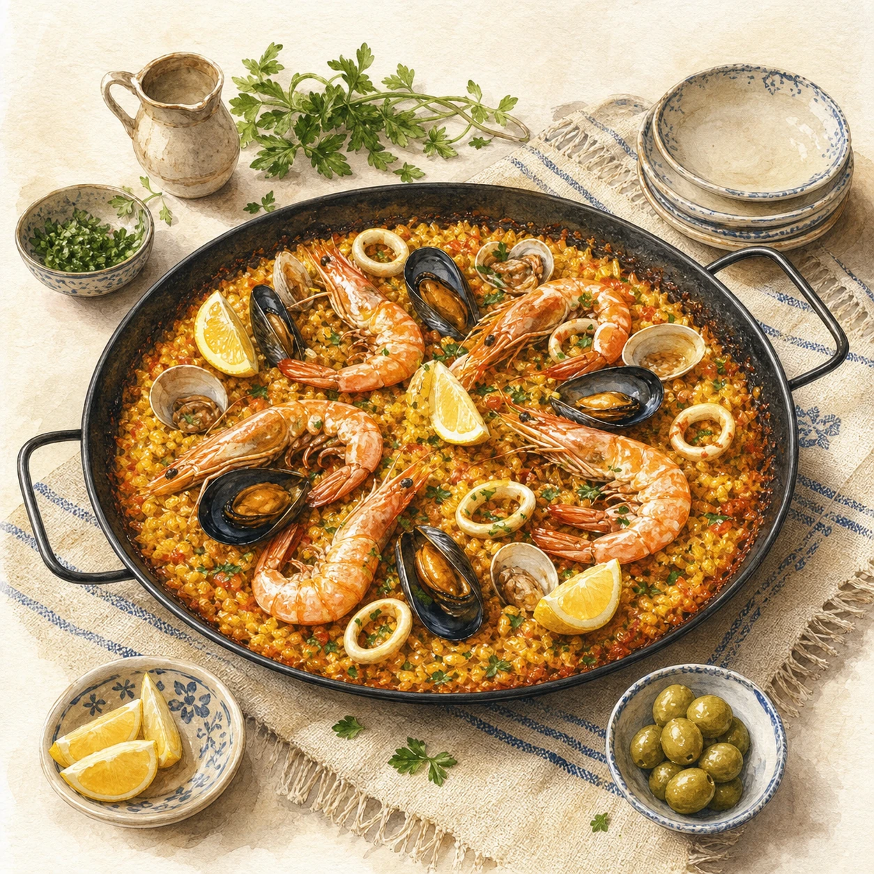 Paella de Marisco
